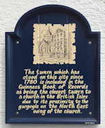 Closest Church to a Tavern